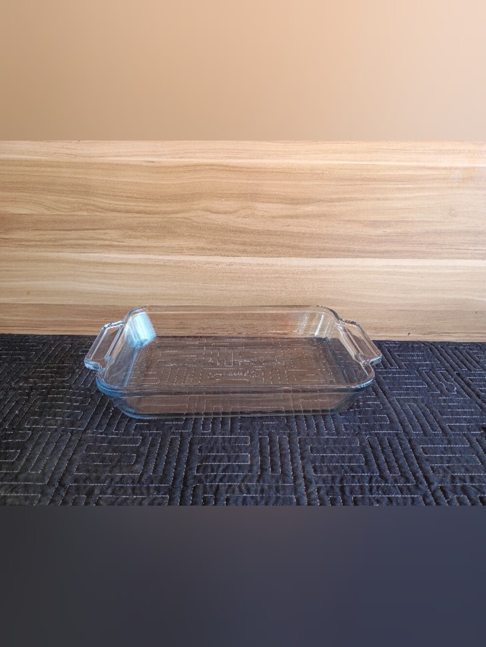 Anchor Hocking Clear Glass Rectangular Casserole Baking Dish